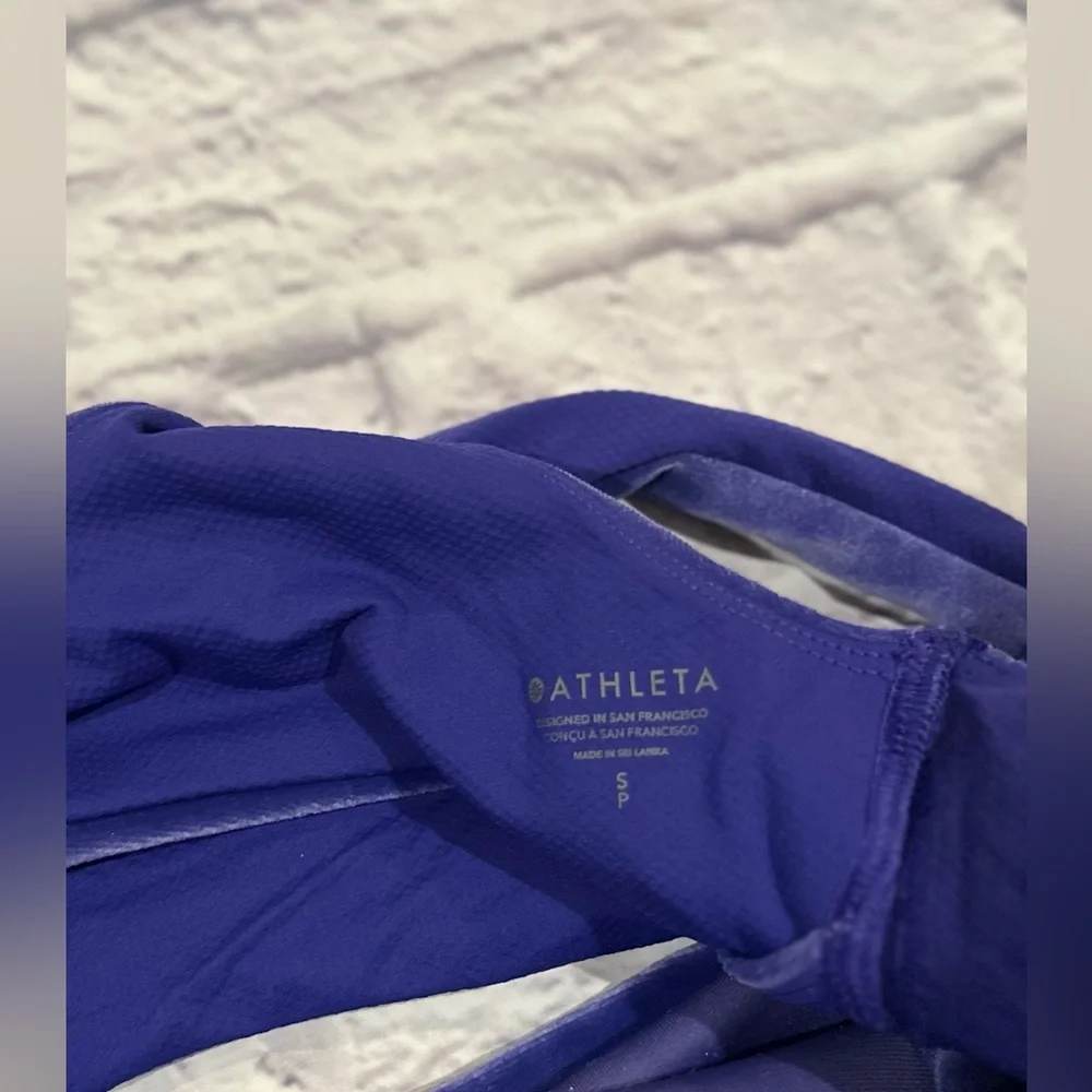 Athleta Elation Velvet Tight|S paired with Velvet Cut-Out Crop D-DD in Small - Picture 11 of 11